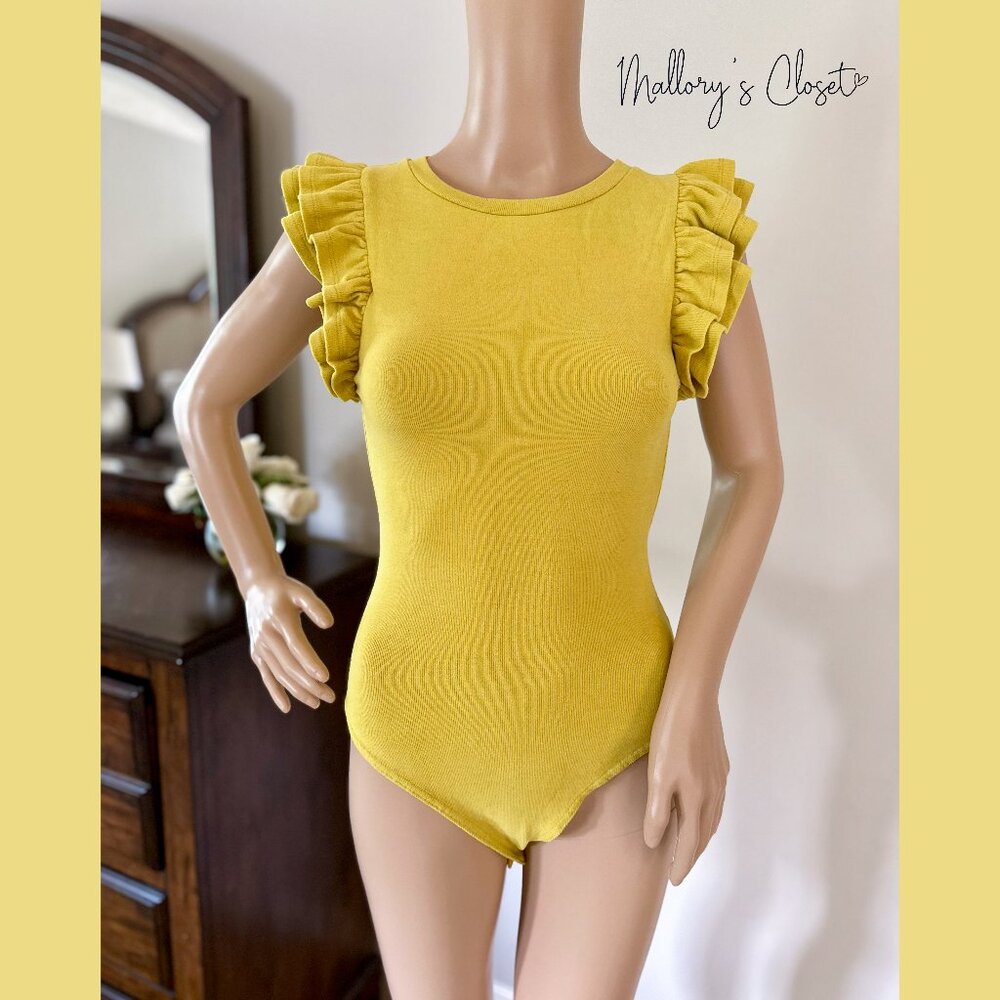 Phoebe Flutter Sleeve Bodysuit